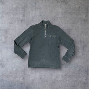 Gray Quarter Zip